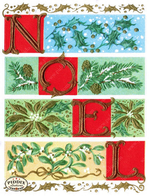 Pdxc10164 -- Christmas Words Color Illustration