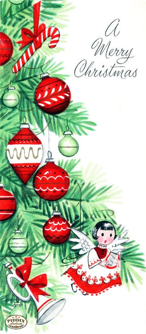Pdxc10170 -- Christmas Ornaments Color Illustration