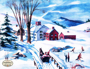 Pdxc10179 -- Snowy Scenes Color Illustration