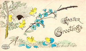 Pdxc10221-- Easter Postcard