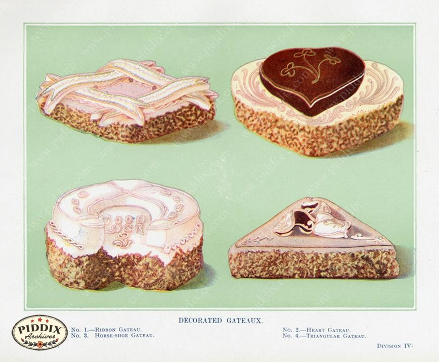 Pdxc1077 -- Sweet Treats Color Illustration