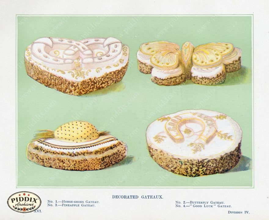 Pdxc1078 -- Sweet Treats Color Illustration