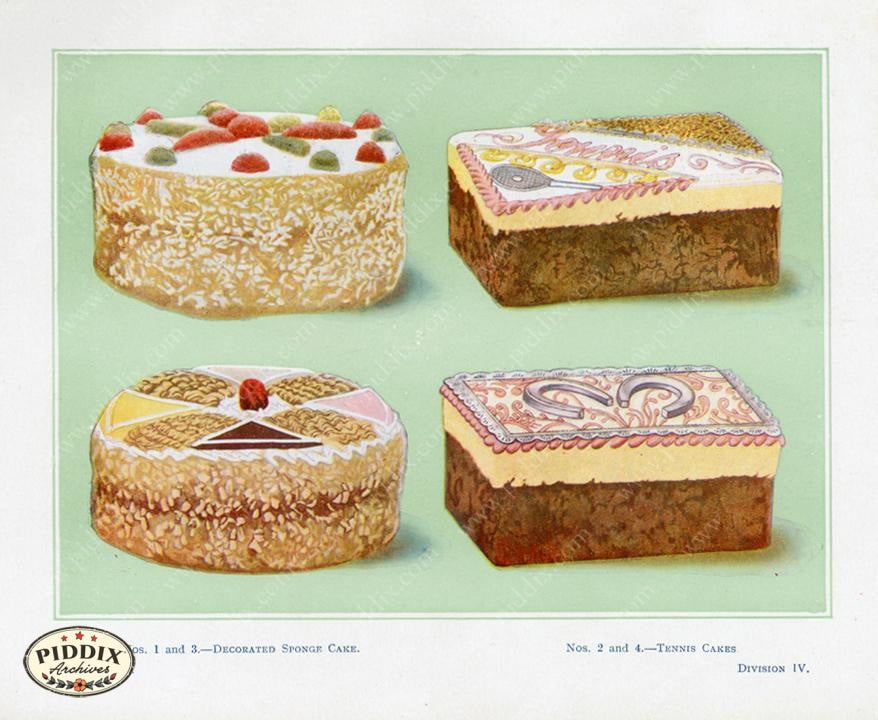 Pdxc1080 -- Sweet Treats Color Illustration