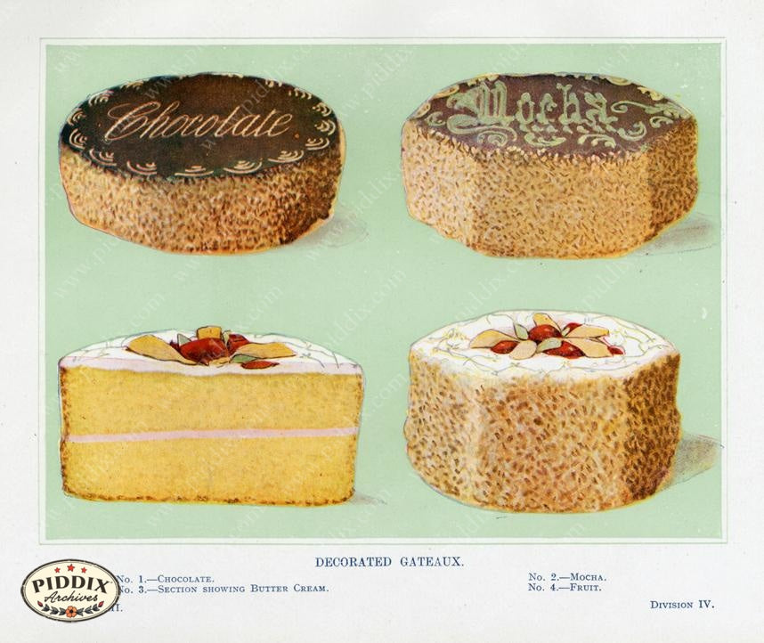 Pdxc1086 -- Sweet Treats Color Illustration