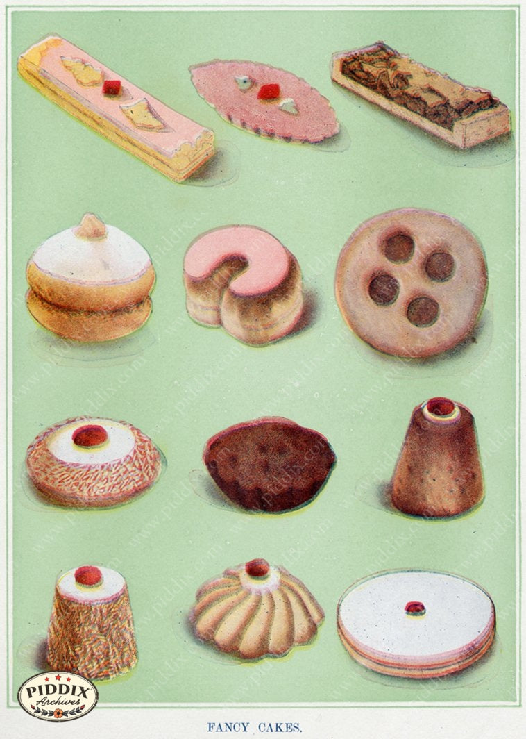 Pdxc1089 -- Sweet Treats Color Illustration