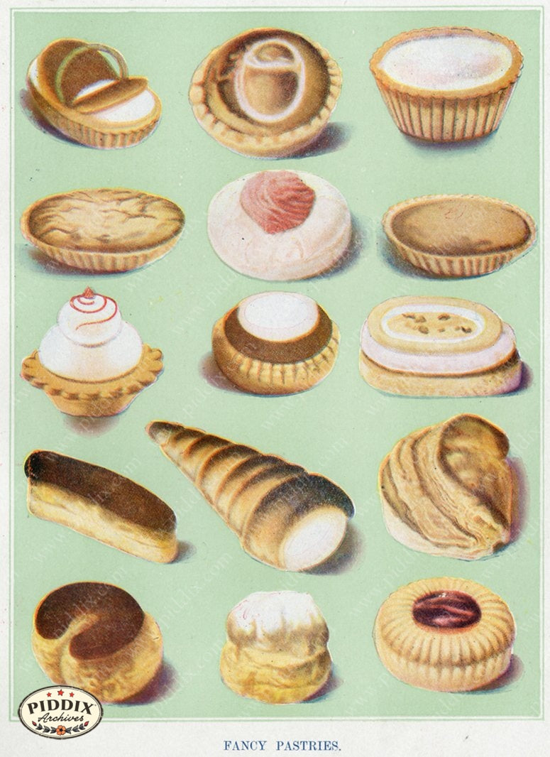 Pdxc1090 -- Sweet Treats Color Illustration