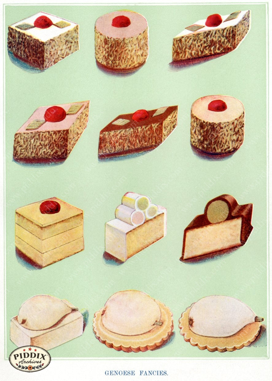 Pdxc1091 -- Sweet Treats Color Illustration