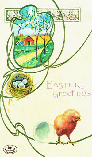 Pdxc10916-- Easter Postcard