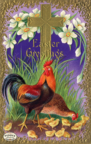 Pdxc10947-- Easter Postcard