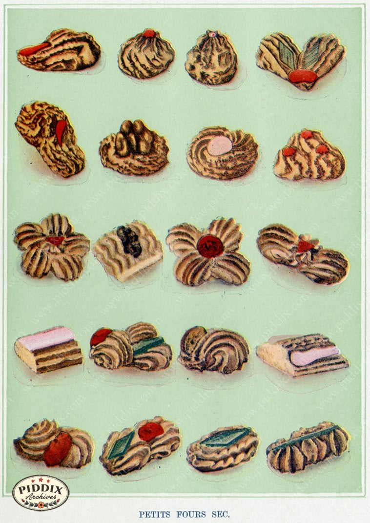 Pdxc1095 -- Sweet Treats Color Illustration