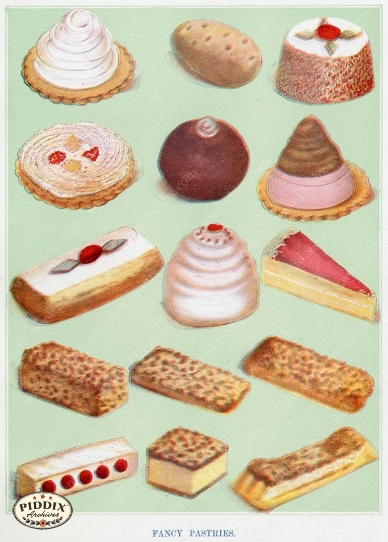 Pdxc1099 -- Sweet Treats Color Illustration