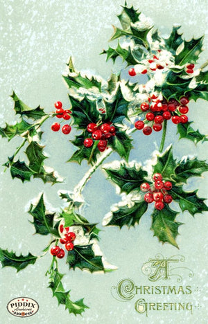 Pdxc11133 -- Christmas Greens Color Illustration