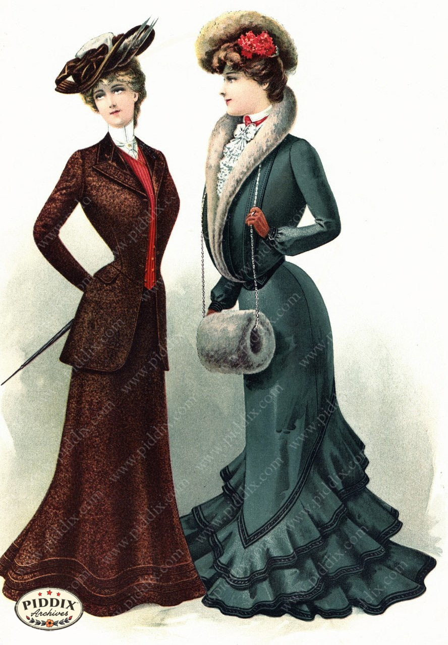 Pdxc11651 -- American Fashion Color Illustration