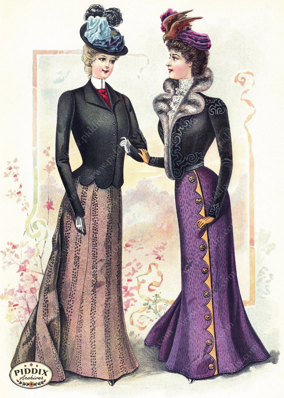 Pdxc11653 -- American Fashion Color Illustration
