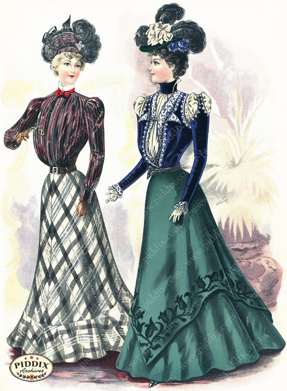 Pdxc11655 -- American Fashion Color Illustration