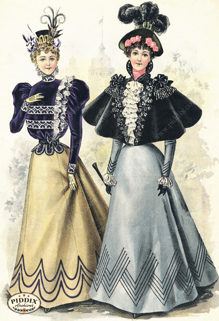 Pdxc11656 -- American Fashion Color Illustration