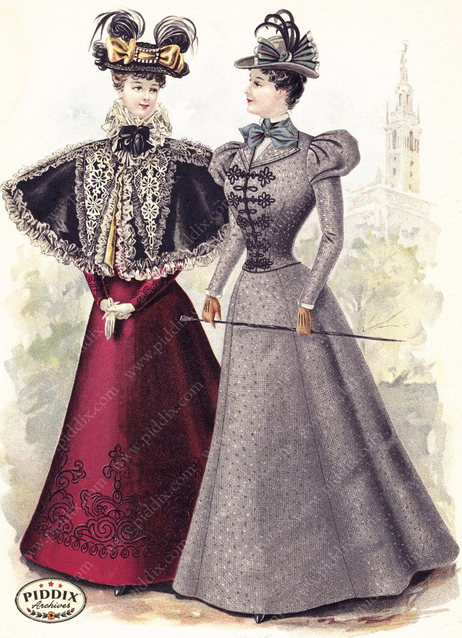 Pdxc11659 -- American Fashion Color Illustration