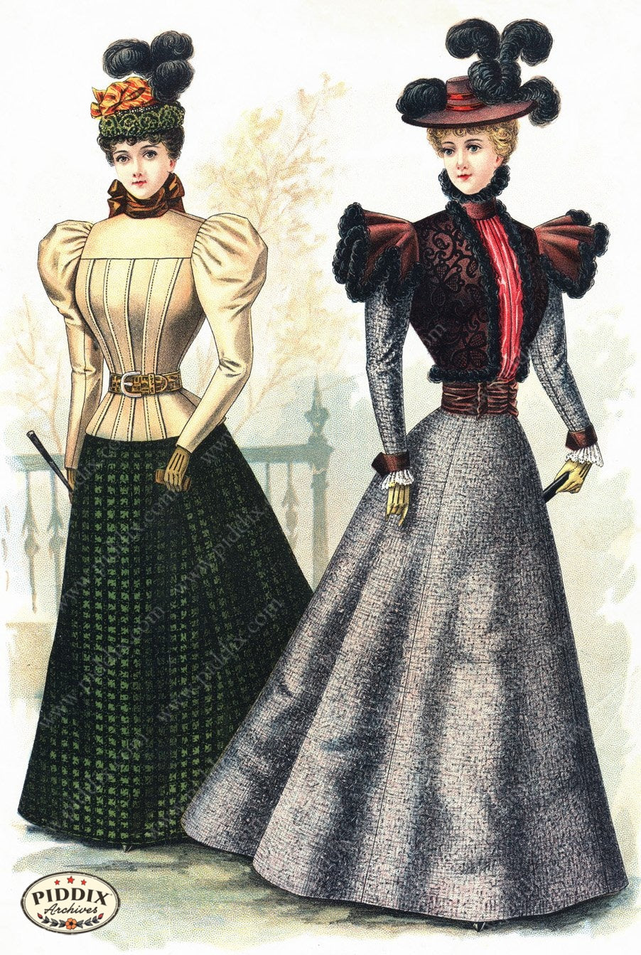 Pdxc11662 -- American Fashion Color Illustration