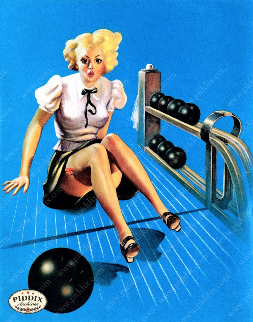 Pdxc11790A -- Pin-Ups Color Illustration