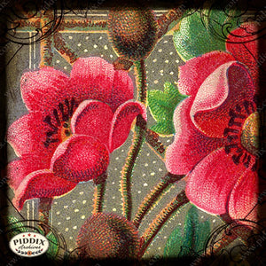 Pdxc11805E -- Flora & Fauna Original Collage