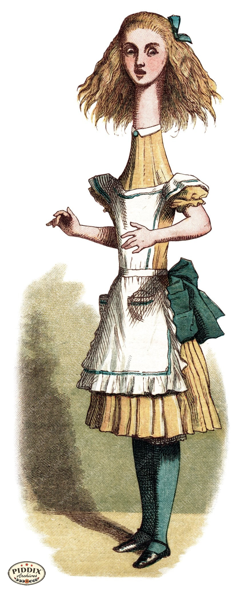 Pdxc1197 -- Alice In Wonderland Color Illustration