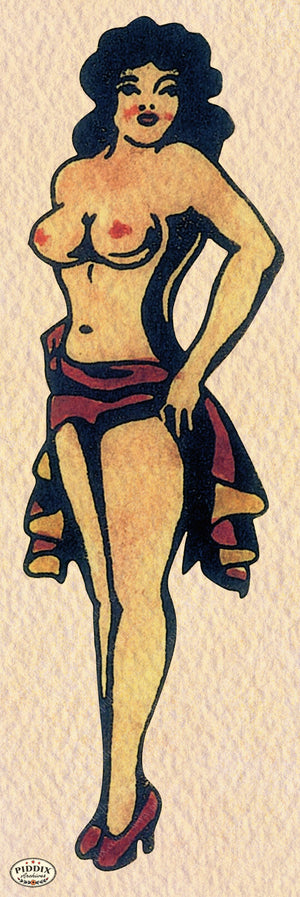 Pdxc12197 -- Retro Tattoos Color Illustration