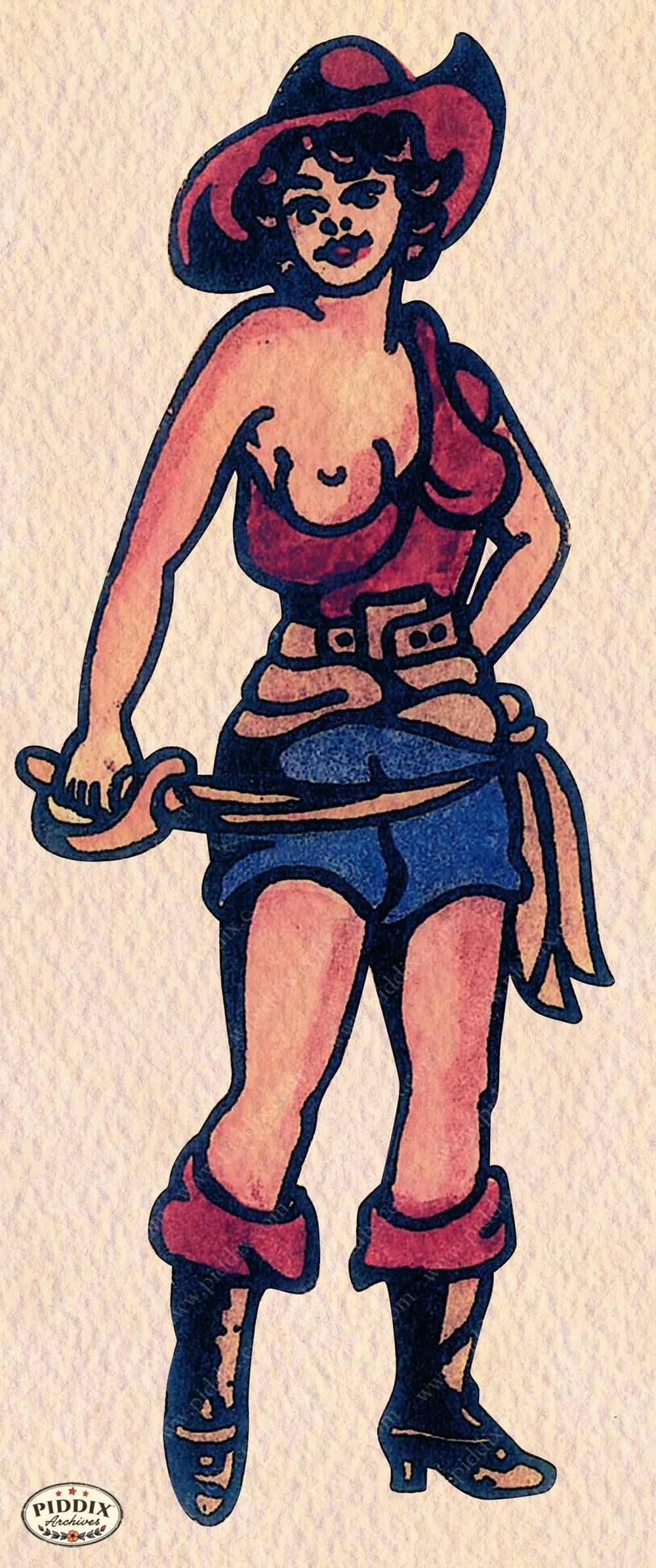 Pdxc12358 -- Retro Tattoos Color Illustration