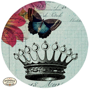 Pdxc12498A B & C -- Flight Flowers Original Collage