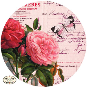 Pdxc12504A & B -- Flight Flowers Original Collage