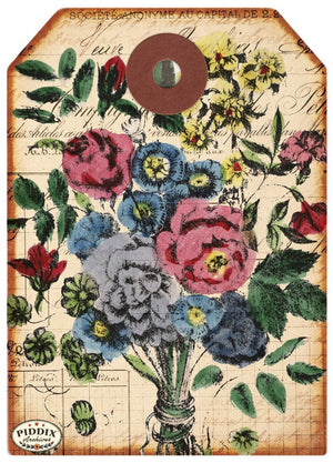 Pdxc12515A & B -- Flight Flowers Original Collage