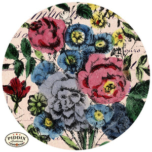 Pdxc12515A & B -- Flight Flowers Original Collage