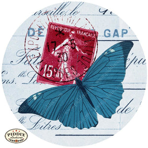 Pdxc12519A & E -- Flight Flowers Original Collage