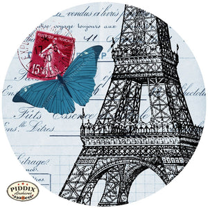 Pdxc12519A & E -- Flight Flowers Original Collage
