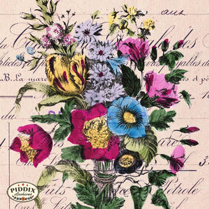 Pdxc12521 -- Flight & Flowers Original Collage