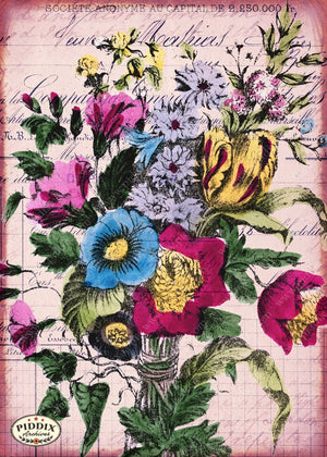Pdxc12521 -- Flight & Flowers Original Collage