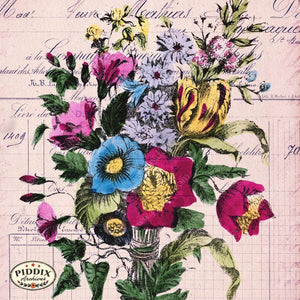 Pdxc12521 -- Flight & Flowers Original Collage