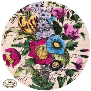 Pdxc12521 -- Flight & Flowers Original Collage