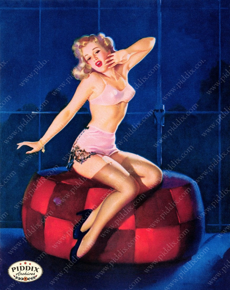 Pdxc13172A -- Pin-Ups Color Illustration