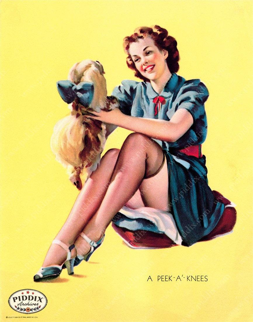 Pdxc13173 -- Pin-Ups Color Illustration