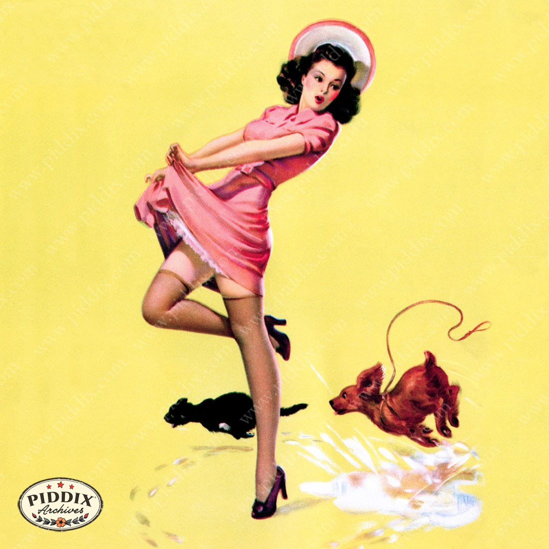 Pdxc13174 -- Pin-Ups Color Illustration