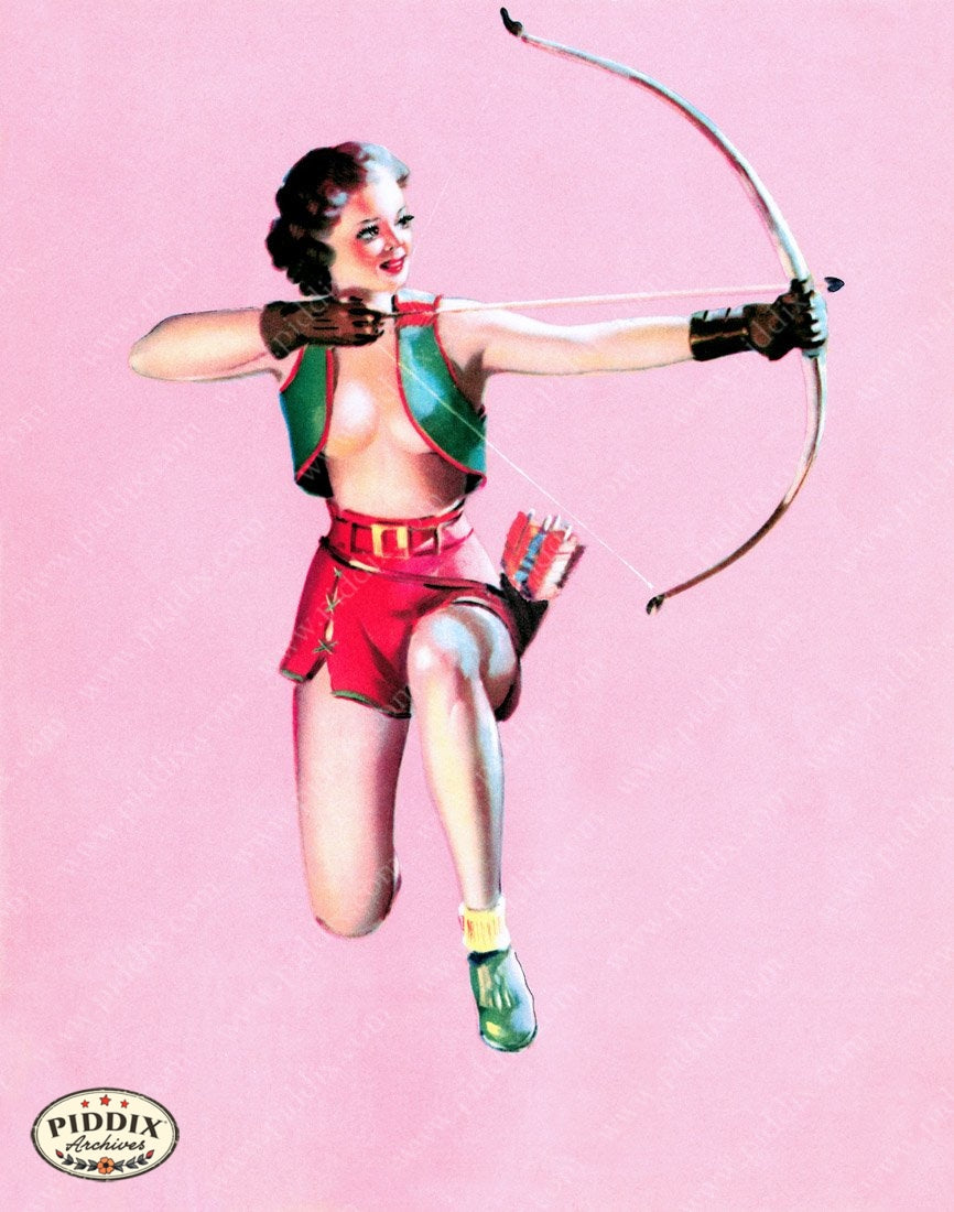 Pdxc13182 -- Pin-Ups Color Illustration