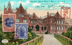 Pdxc13513 -- Travel Postcards Original Collage