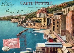 Pdxc13632A -- Travel Postcards Original Collage