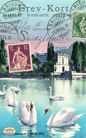 Pdxc13807A -- Travel Postcards Original Collage