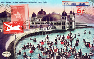 Pdxc13837A -- Travel Postcards Original Collage