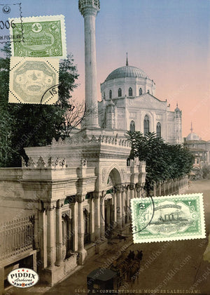 Pdxc14094 -- Travel Postcards Original Collage