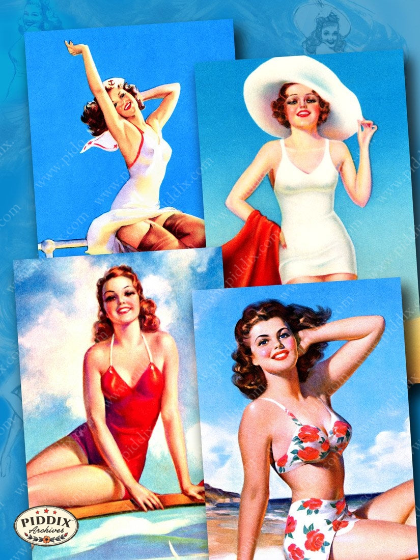 Pdxc14194 -- Pin-Ups Color Illustration