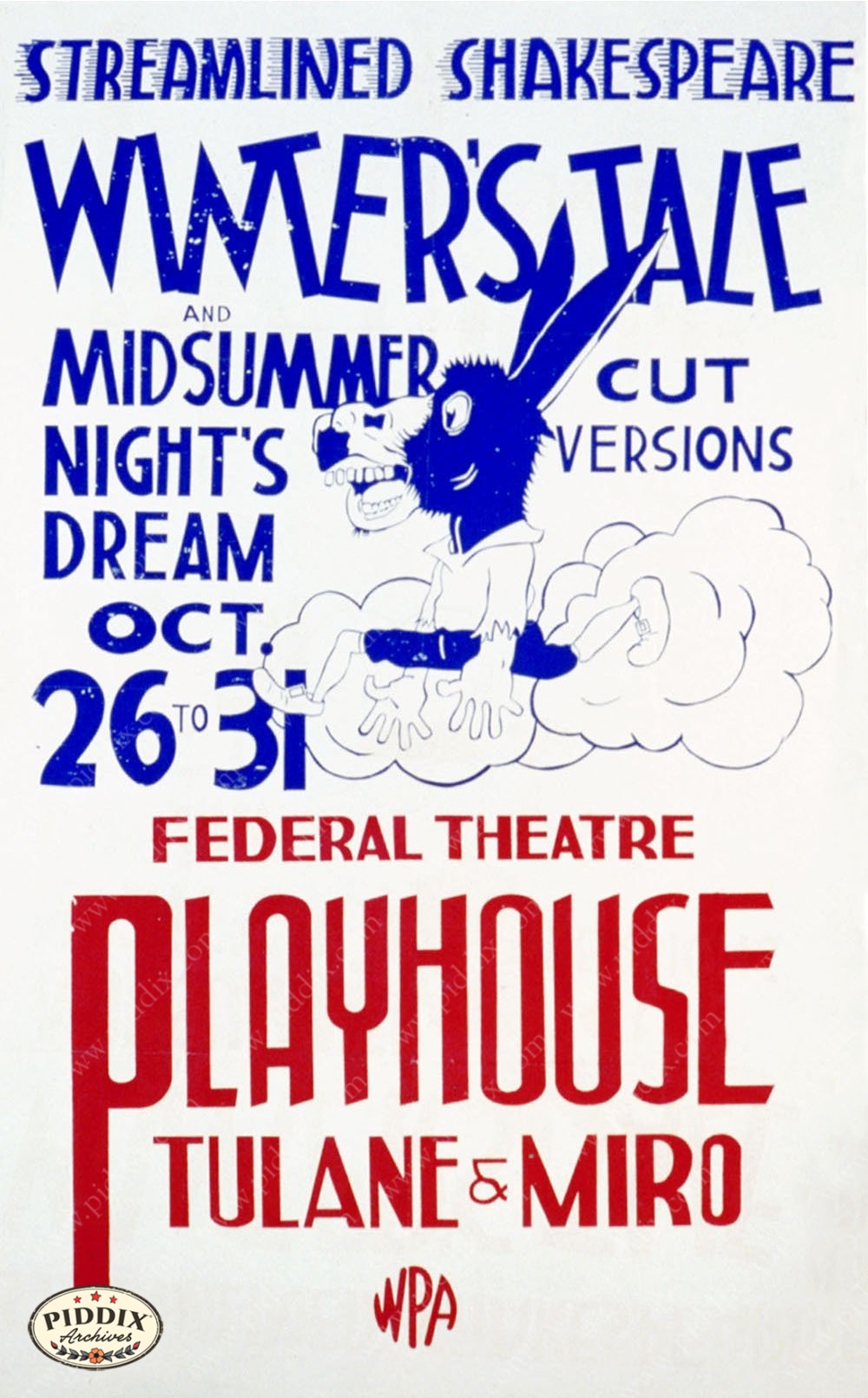 Pdxc14206 -- Vintage Movie And Theatre Posters Poster