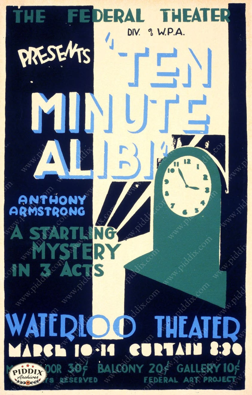 Pdxc14212 -- Vintage Movie And Theatre Posters Poster