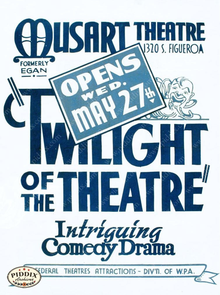 Pdxc14222 -- Vintage Movie And Theatre Posters Poster